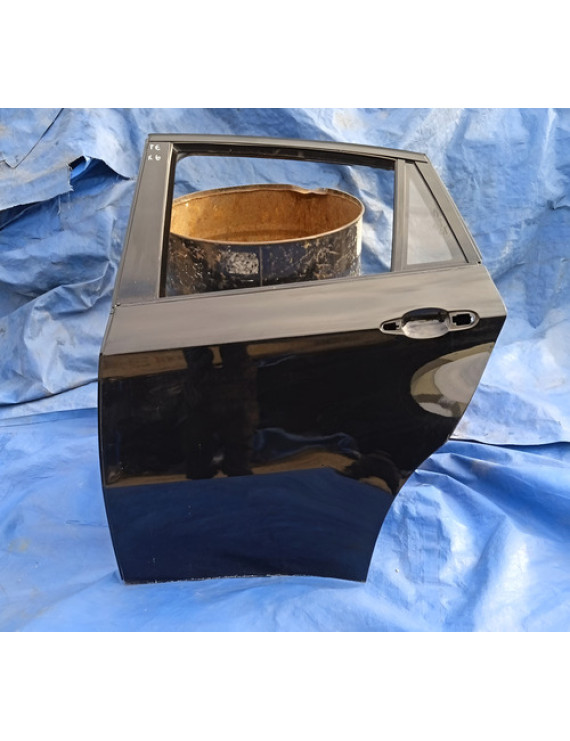 Porta Traseira Esquerda Bmw X6 2010 2011 2012 2013 2014 Preto