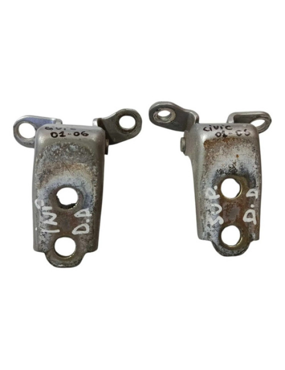 Par Dobradiça Porta Dianteira Dianteira Civic 2001 - 2006