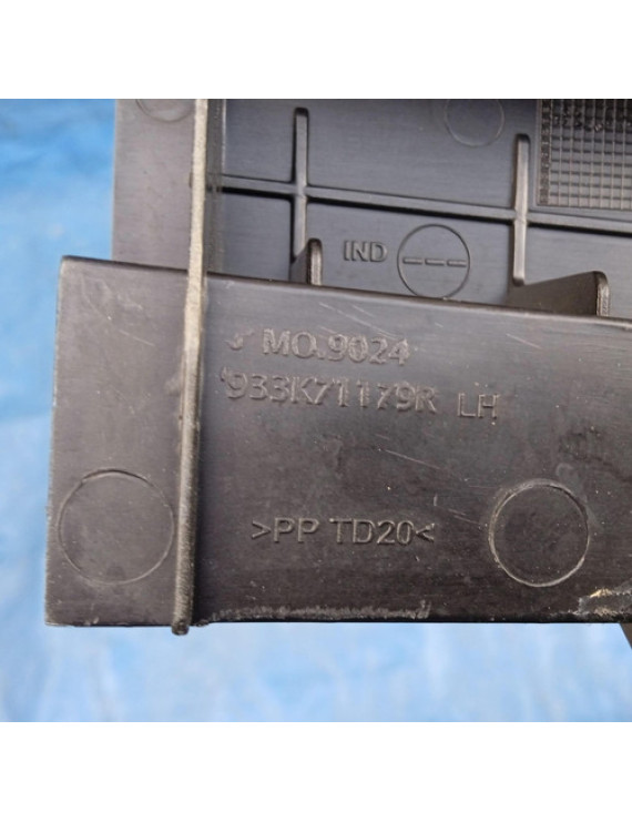 Moldura Extensão Esquerda Caçamba Duster Oroch 2017 - 2021 Preto