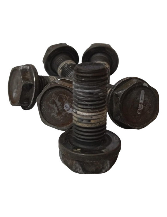 Kit Parafuso Volante Motor Jac J3 2010 - 2015 Preto