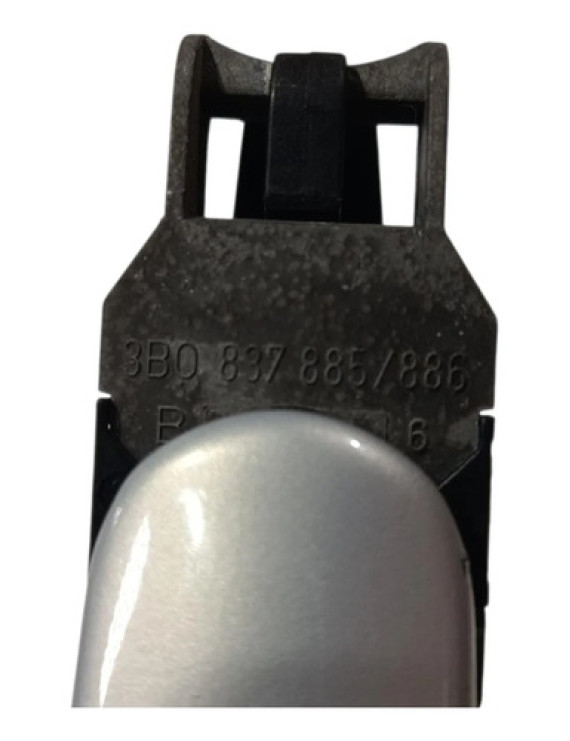 Maçaneta Externa Dianteira Esquerda Passat 1998 1999 2000 Prateado Dianteira