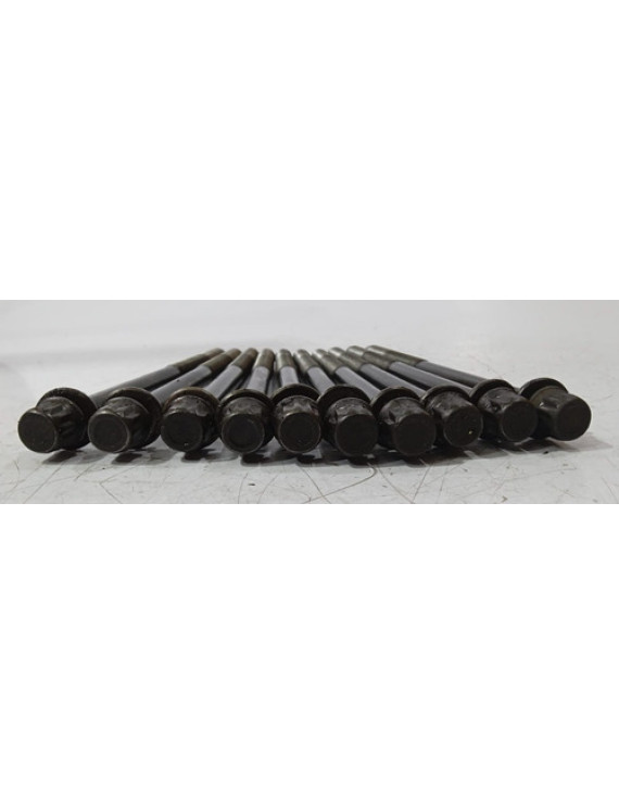 Kit Parafuso Cabeçote Civic 1.8 2012 2013 2014 2015 2016 Preto