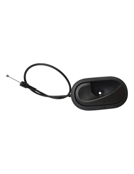 Maçaneta Interna Traseira Esquerda Megane 2008 Preto Dianteira/traseira