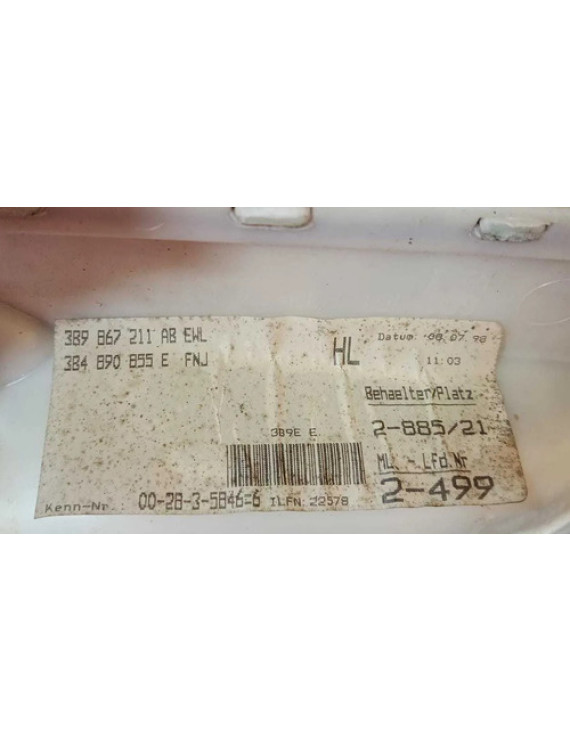 Forro Porta Traseira Esquerda Passat 1996 - 2003