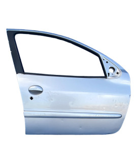 Porta Dianteira Direita Peugeot 206 Escapade 2001 Á 2012 Dianteira Direita Prateado