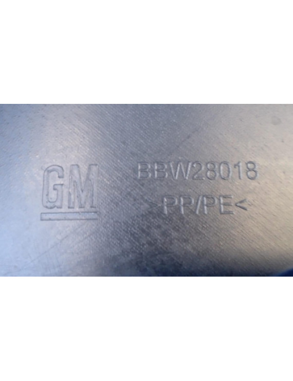 Forro Porta Traseira Esquerda Onix Hatch 2013 - 2019 Preto