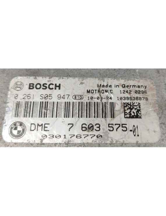 Módulo De Injeção Bmw X1 2.0 Asp 2010 2011 2012 / 760357501