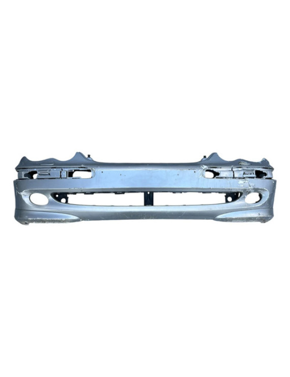 Parachoque Dianteiro Mercedes C200 C320 2000 A 2007 Detalhes Prateado
