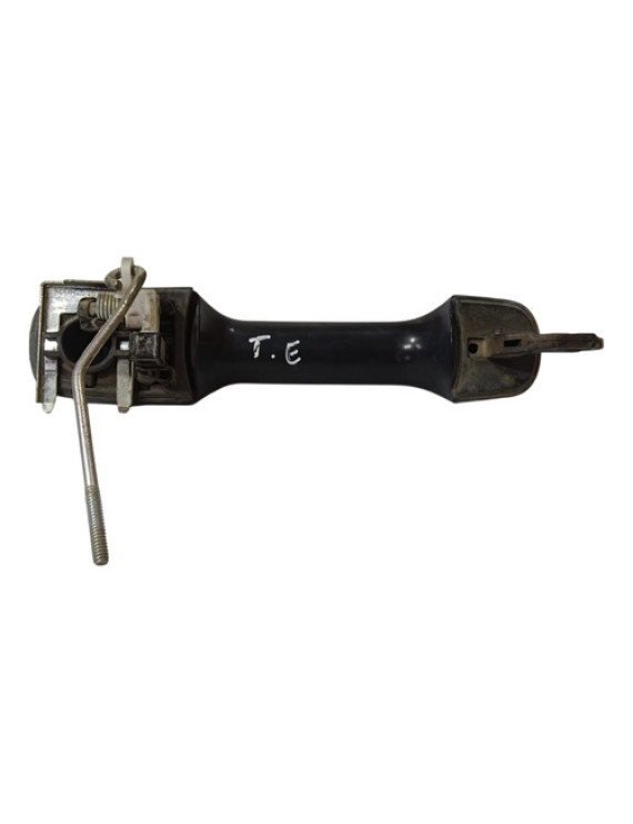 Maçaneta Externa Traseira Esquerda Ecosport 2003 - 2008 Preto Traseira