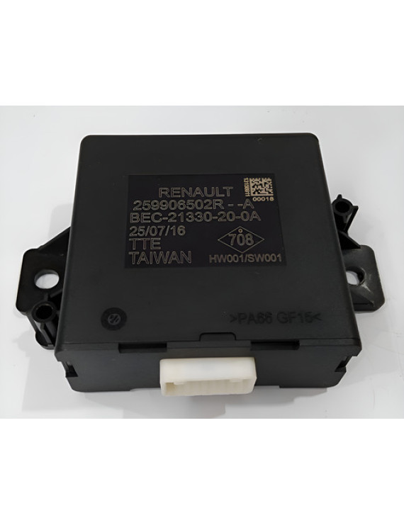 Modulo Estacionamento Logan Sandero 2014 - 2018 / 259906502r Preto
