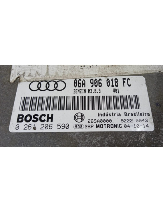 Módulo Injeção Audi A3 1.8 Aspirado 1999 - 2006 06a906018fc