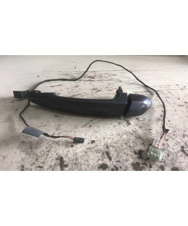 Maçaneta Externa Traseira Esquerda Bmw 120 2009 2010 Preto