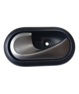 Maçaneta Interna Esquerda Sandero Logan 2008 - 2013 Preto Dianteira/traseira