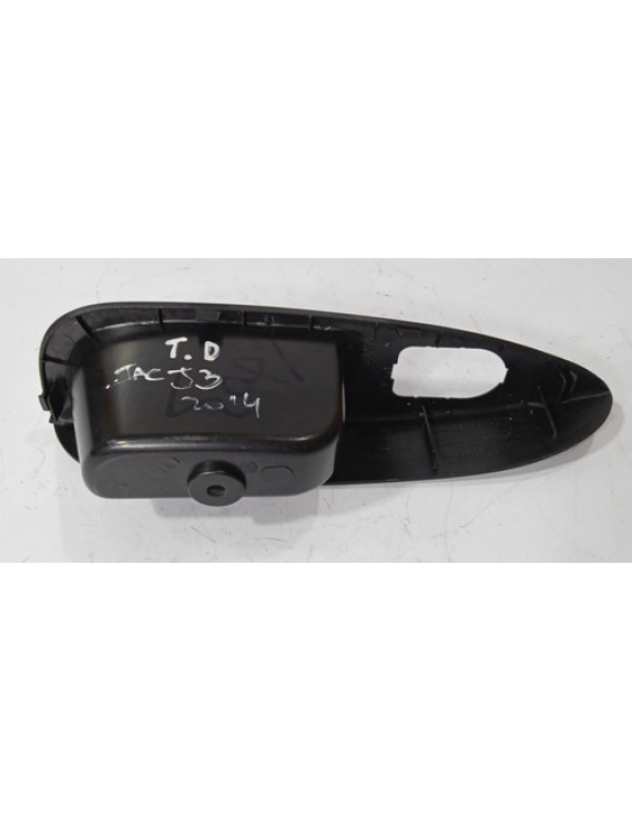 Puxador Interno Porta Traseira Direita Jac J3 2010 - 2014 Cinza