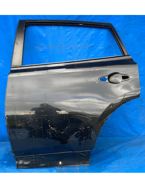 Porta Traseira Esquerda Toyota Rav4 2013 - 2018  Esquerdo Preto