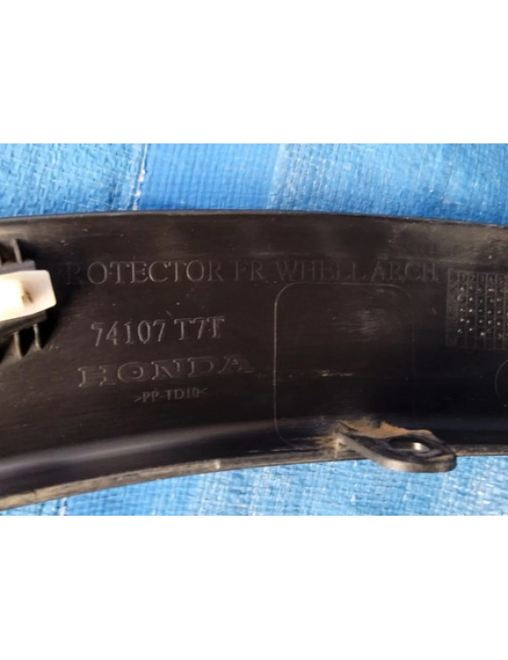 Moldura Paralama Dianteiro Direito Hrv 1.8 2016 - 2021 Preto