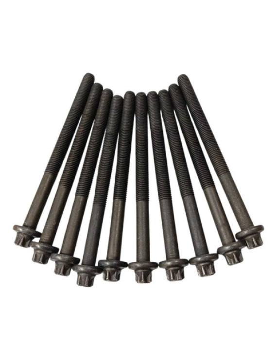Kit Parafuso Cabeçote Peugeot 307 2.0 2005 - 2010 Preto