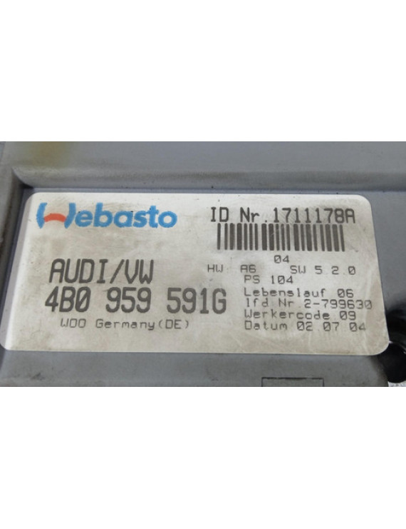 Motor Teto Solar Audi A3 2001 - 2005 / 4b0959591g