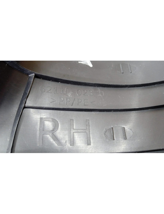 Acabamento Soleira Dianteira Direita Corolla 2015 - 2019 Preto