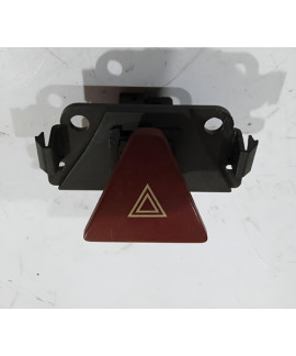 Botão De Alerta Painel Peugeot 307 2007 - 2012    Vermelho