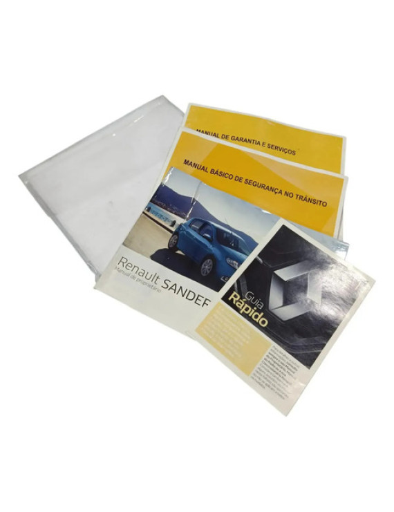 Manual Instruções Sandero 2015 2016 Amarelo