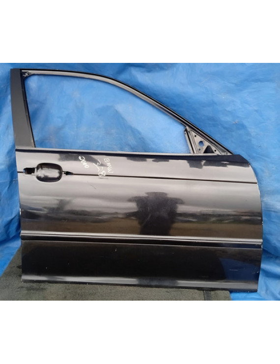 Porta Dianteira Direita Bmw 328 1998 1999 2000 - 2006 Preto