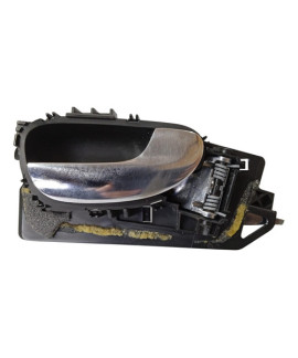Maçaneta Interna Direita Peugeot 307 2005 - 2012 Preto Dianteira/traseira