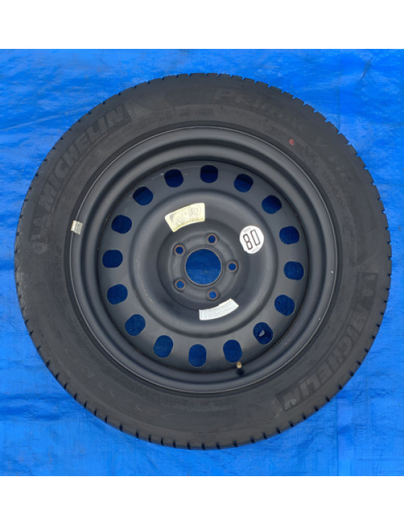 Estepe Aro 17 Peugeot 3008 Griffe 2012 2013 2014 2015 Preto