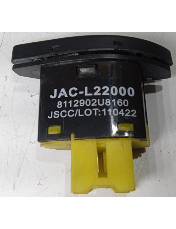 Botão Desembaçador Traseiro Jac J3 2011 - 2014