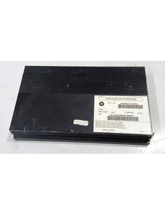 Módulo Amplificador Som Cherokee 2011 - 2016 / 05091214ah   Preto