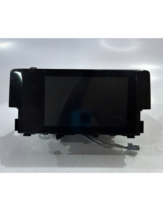 Multimídia Radio Honda Civic 2017 2018 2019 2020 2021 Preto