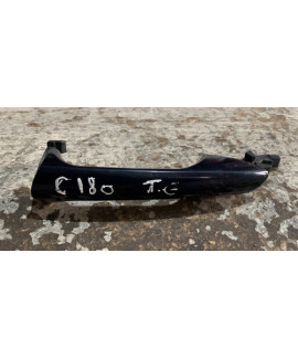 Maçaneta Externa Traseira Esquerda Mercedes C180 2010 Preto