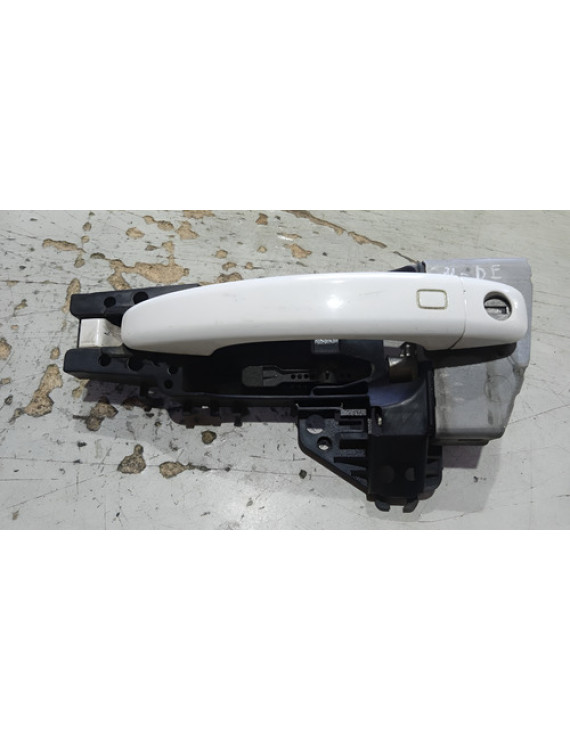 Maçaneta Externa Dianteira Esquerda Audi A4 2009 - 2012 Branco
