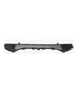 Grade Inferior Parachoque Dianteiro Peugeot 208 2014 - 2018 Preto Fosco