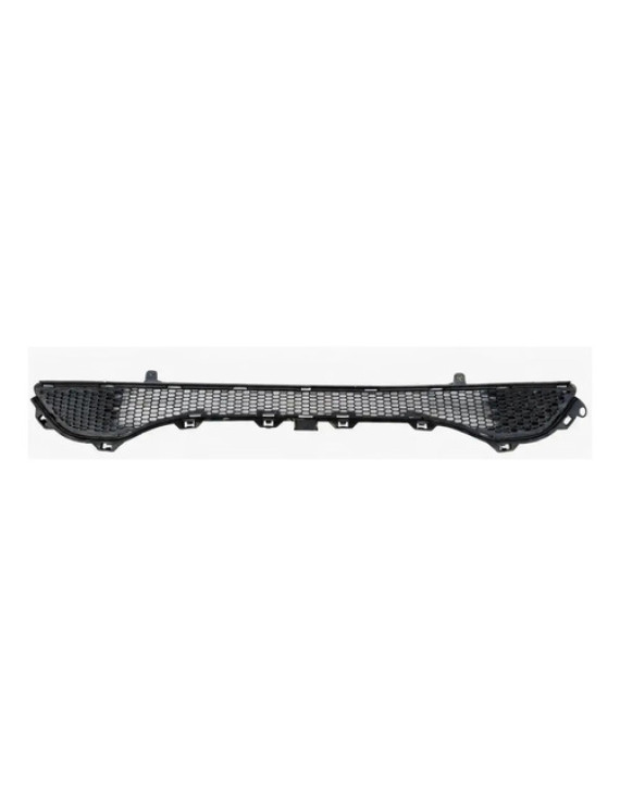 Grade Inferior Parachoque Dianteiro Peugeot 208 2014 - 2018 Preto Fosco