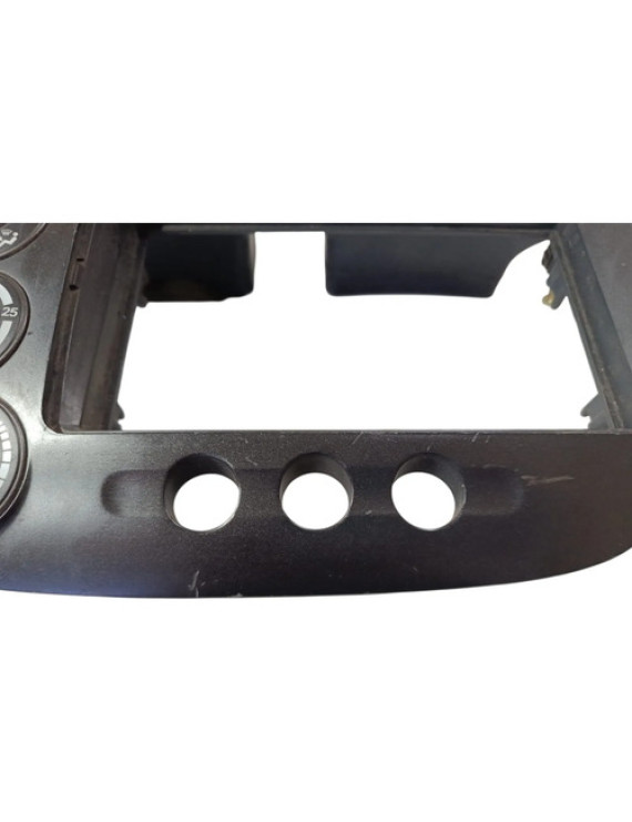 Moldura Painel Central Controles Ar Civic 2001 - 2006 Preto