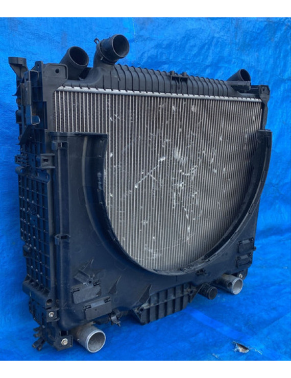 Radiador E Condensador Range Rover Sport 3.6 V6 2008 2009 Preto