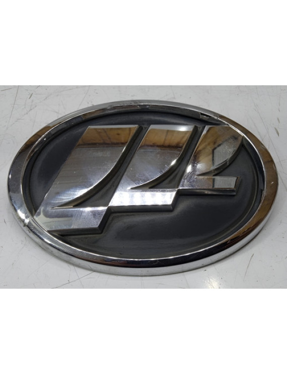 Emblema Tampa Traseira Lifan 530 2015 - 2018 Preto