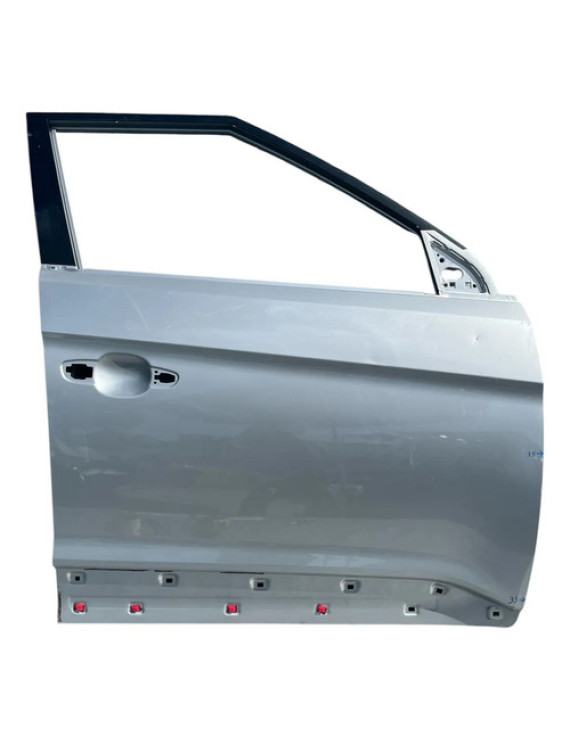 Porta Dianteira Direita Creta 2017 2018 2019 2020 2021 Dianteira Direita Prateado