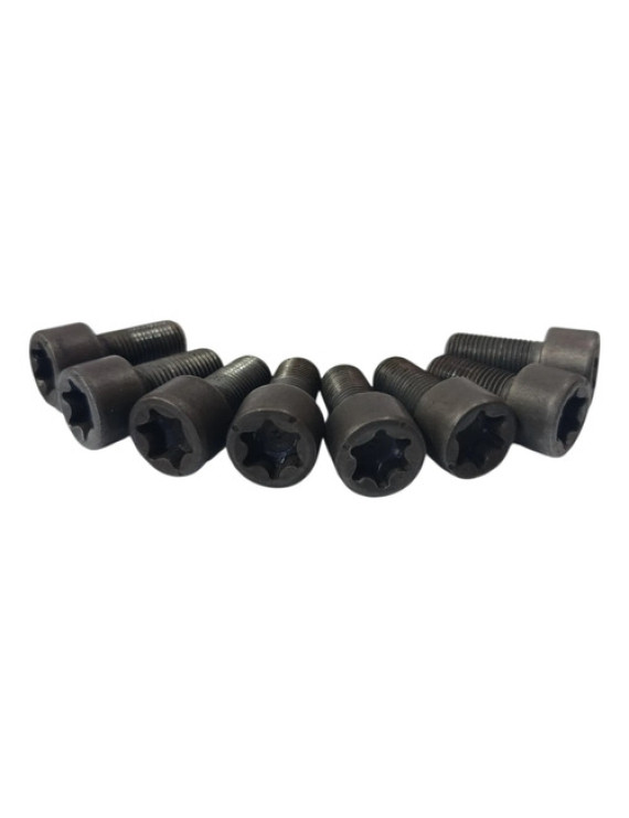 Kit Parafuso Calço Arruela Motor Mercedes C320 2001 Preto