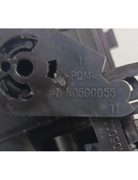 Maçaneta Puxador Porta Malas Peugeot 206 207 2007 - 2008 Preto Traseira