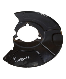 Capa Defletor Freio Traseiro Esquerdo Grand Cherokee 2014 Preto