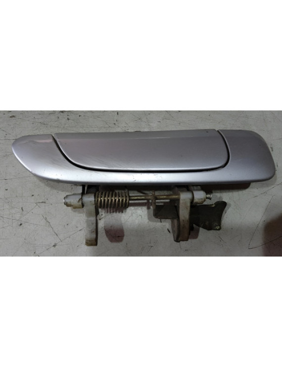 Maçaneta Externa Traseira Direita Honda Fit 2003 - 2008 Prateado