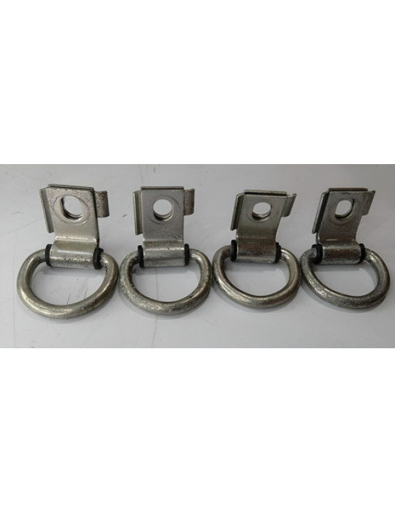 Kit Gancho Porta Malas Freelander 2 2007 - 2015 Cinza