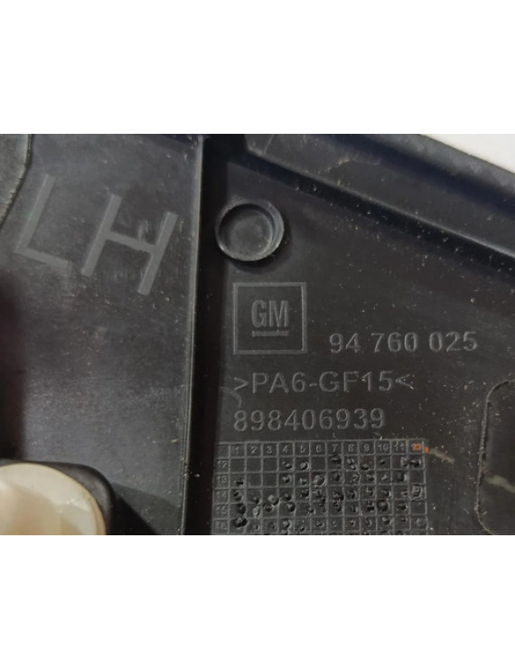 Acabamento Retrovisor Esquerdo Onix 2013 - 2018 Preto