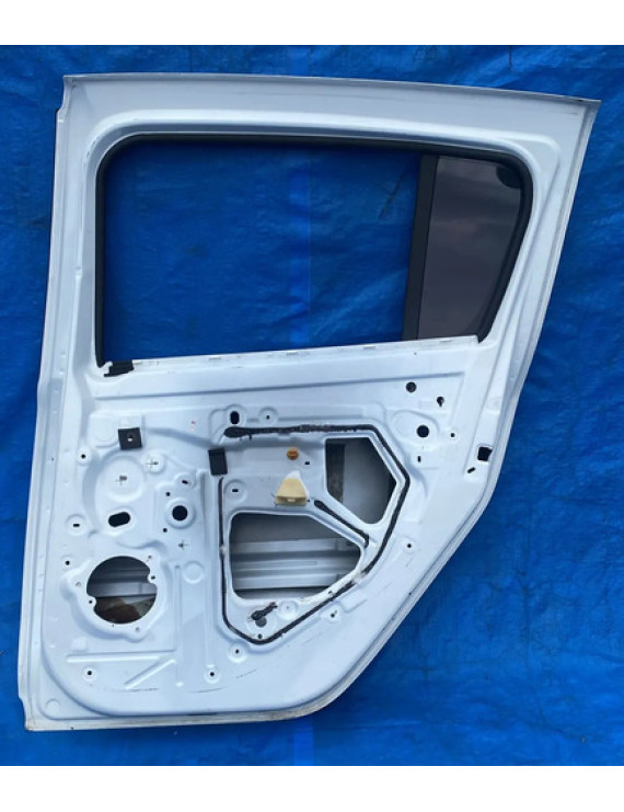 Porta Traseira Direita Sandero 2014 15 16 17 2018 2019 2020 Traseira Direita Branco