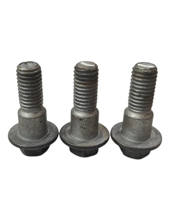Kit Parafuso Suporte Motor Duster 2.0 2012 - 2016 Prateado