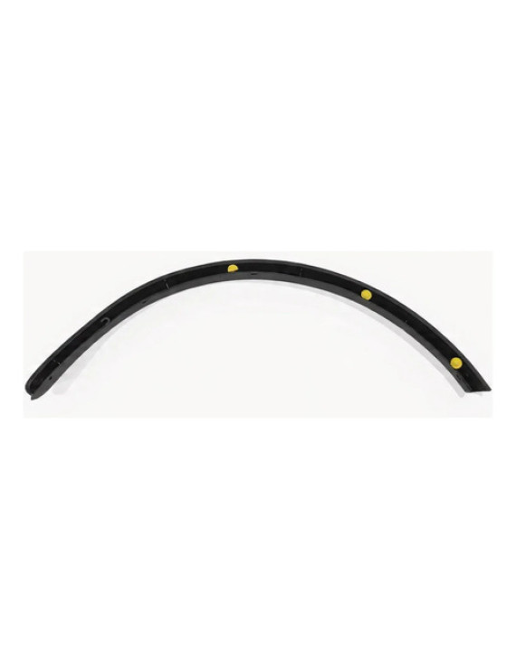Moldura Paralama Dianteira Esquerda Ecosport 2003 - 2008 Preto