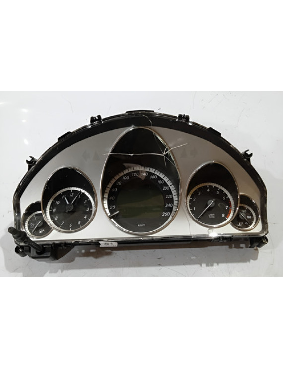 Painel De Instrumentos Mercedes E300 E550 2013 Trincado   Preto