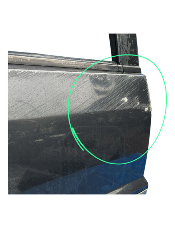 Porta Traseira Direita Ford Ecosport 2004 A 2012 Avarias Preto